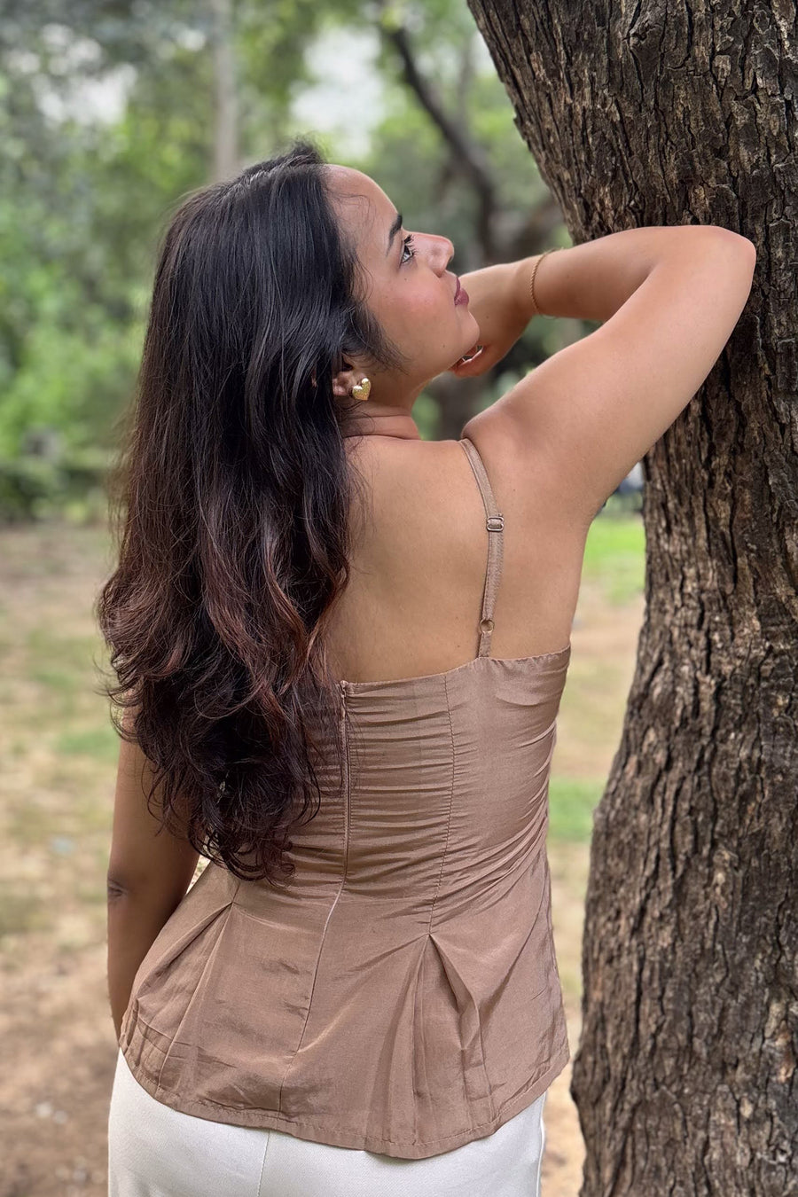 Earthen Bloom Top