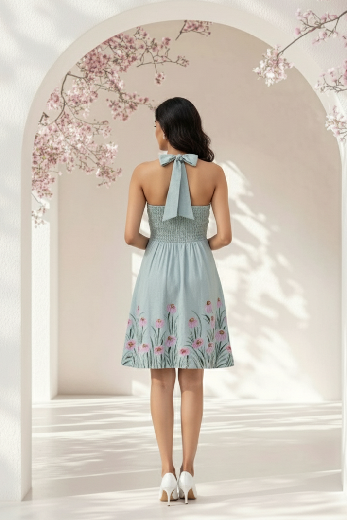 Bageecha Hand-painted Dress