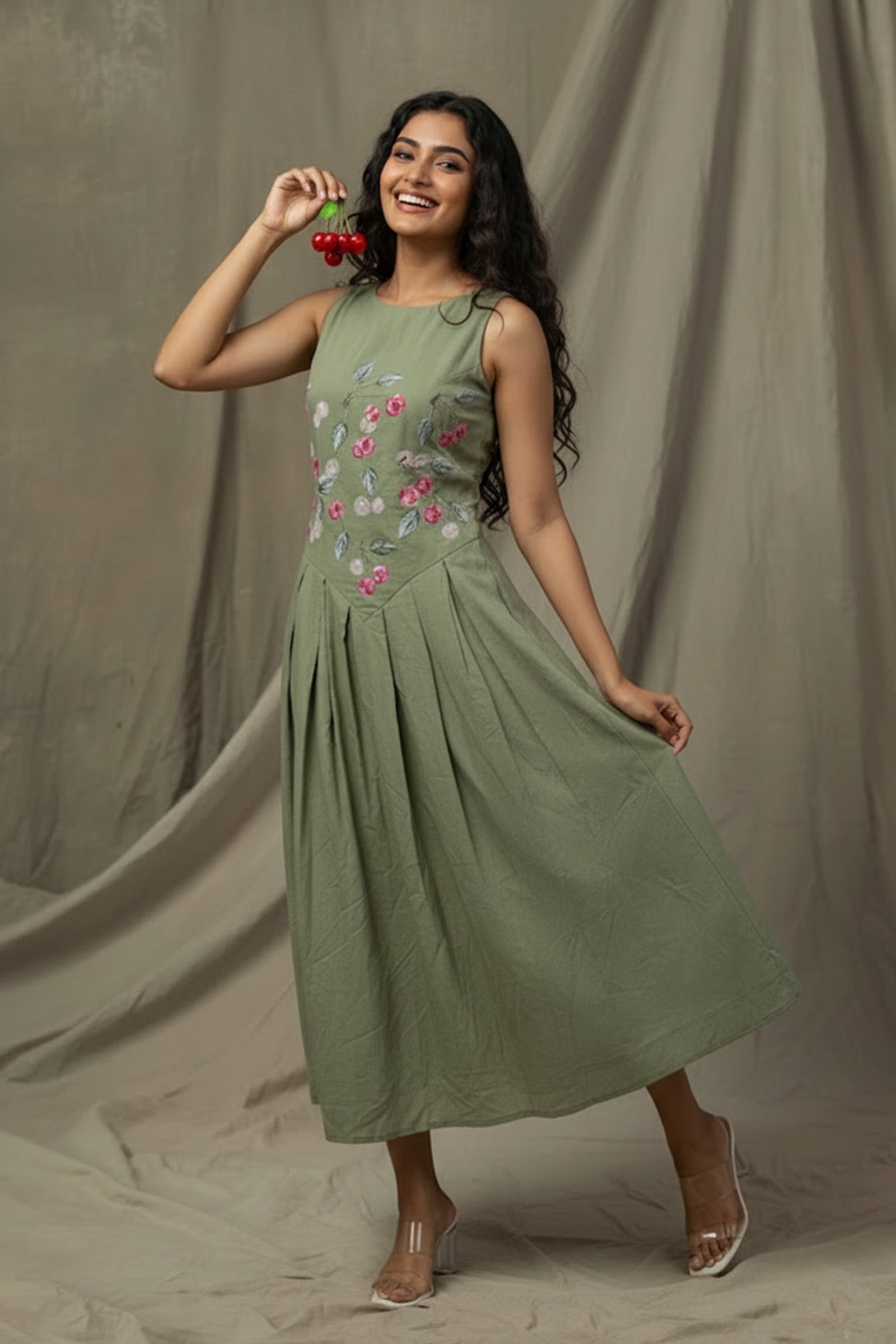 Rasili Hand-painted Dress