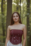 Cocoa Bloom Corset