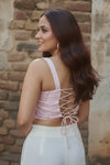 Wildflower Blush Pink Corset