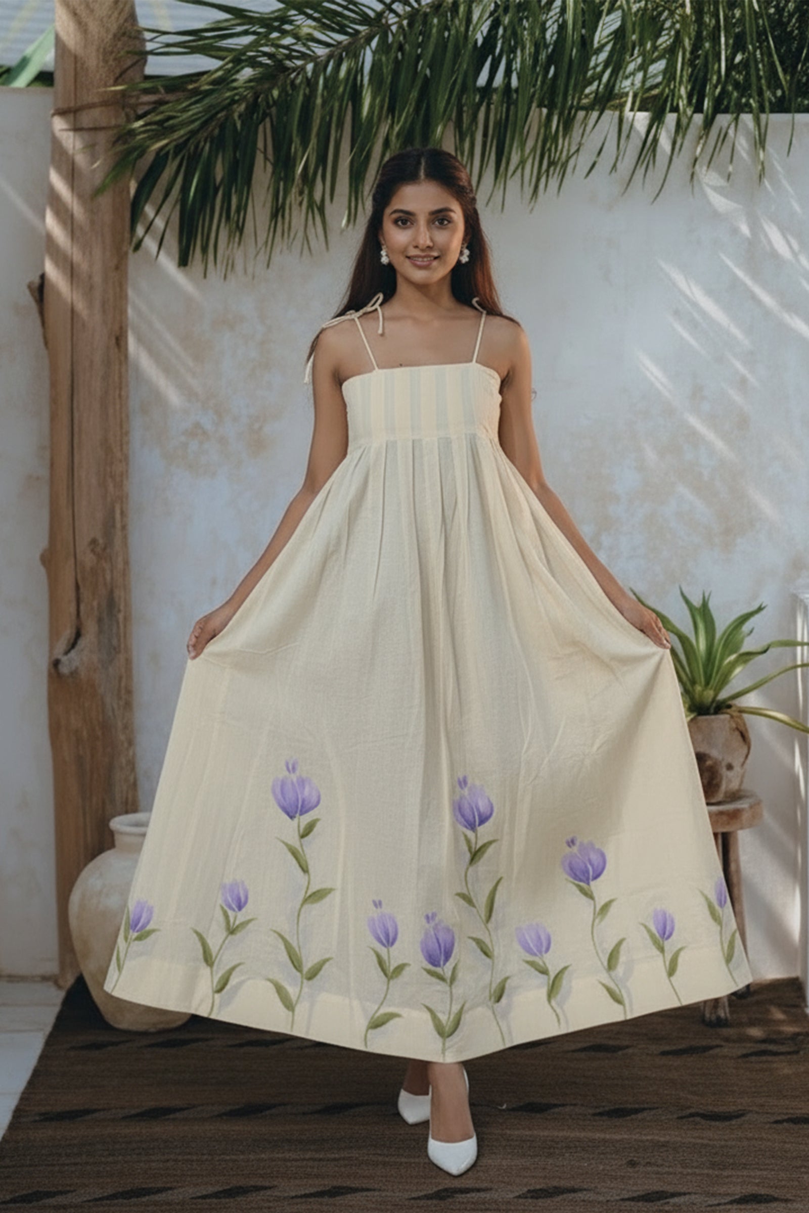 Phool Hand-painted Dress