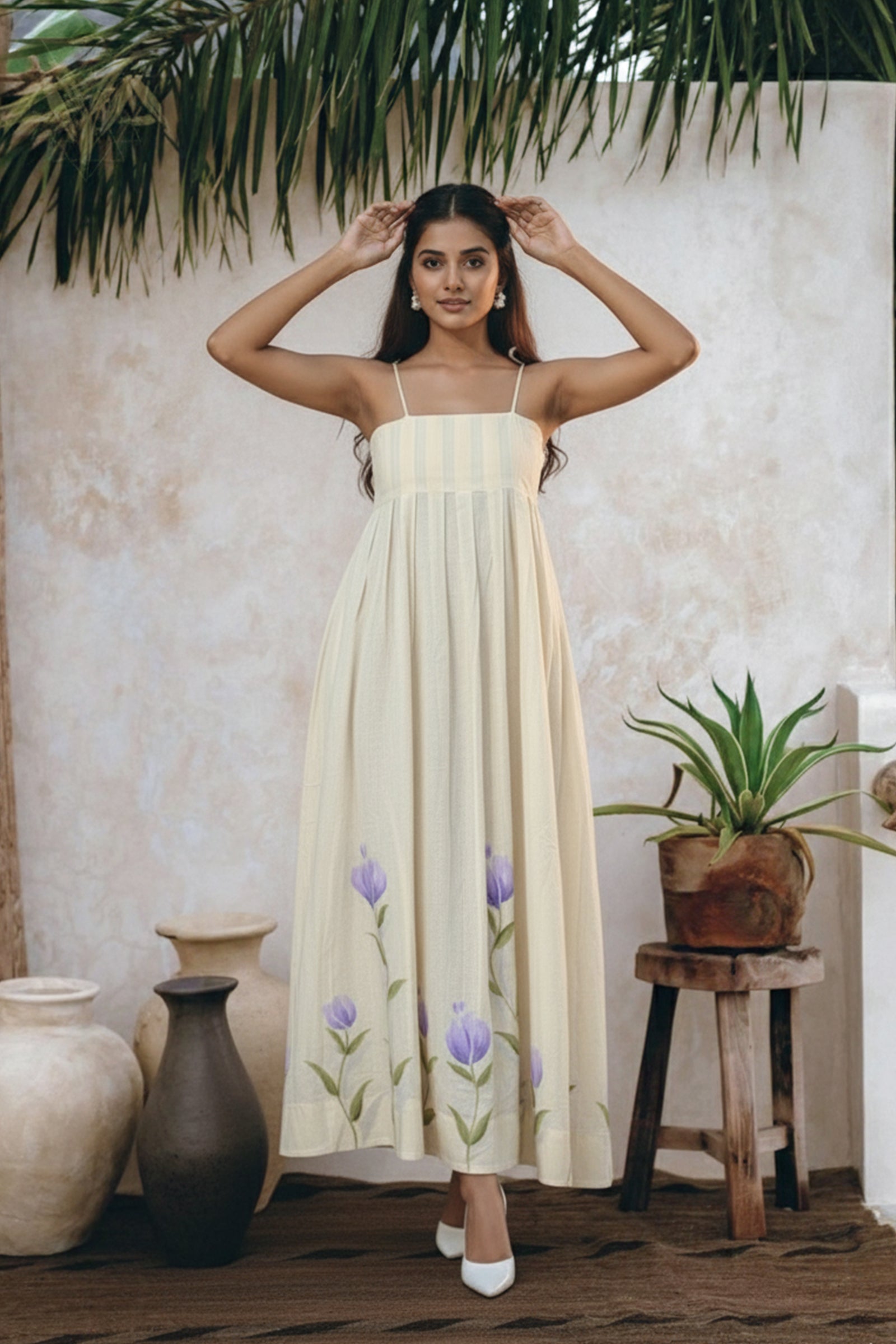 Phool Hand-painted Dress